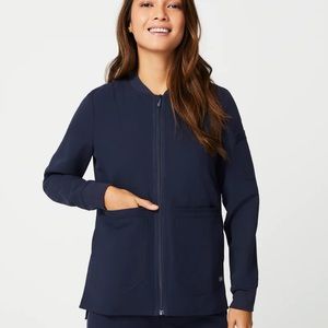 FIGS Bellery Scrub Jacket (Navy)